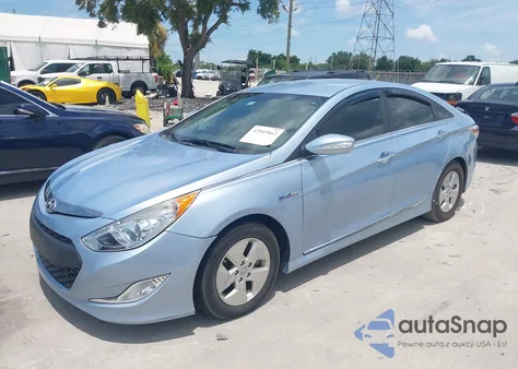 2011 Hyundai Sonata Hybrid z USA, uszkodzony, nr VIN KMHEC4A49BA004479